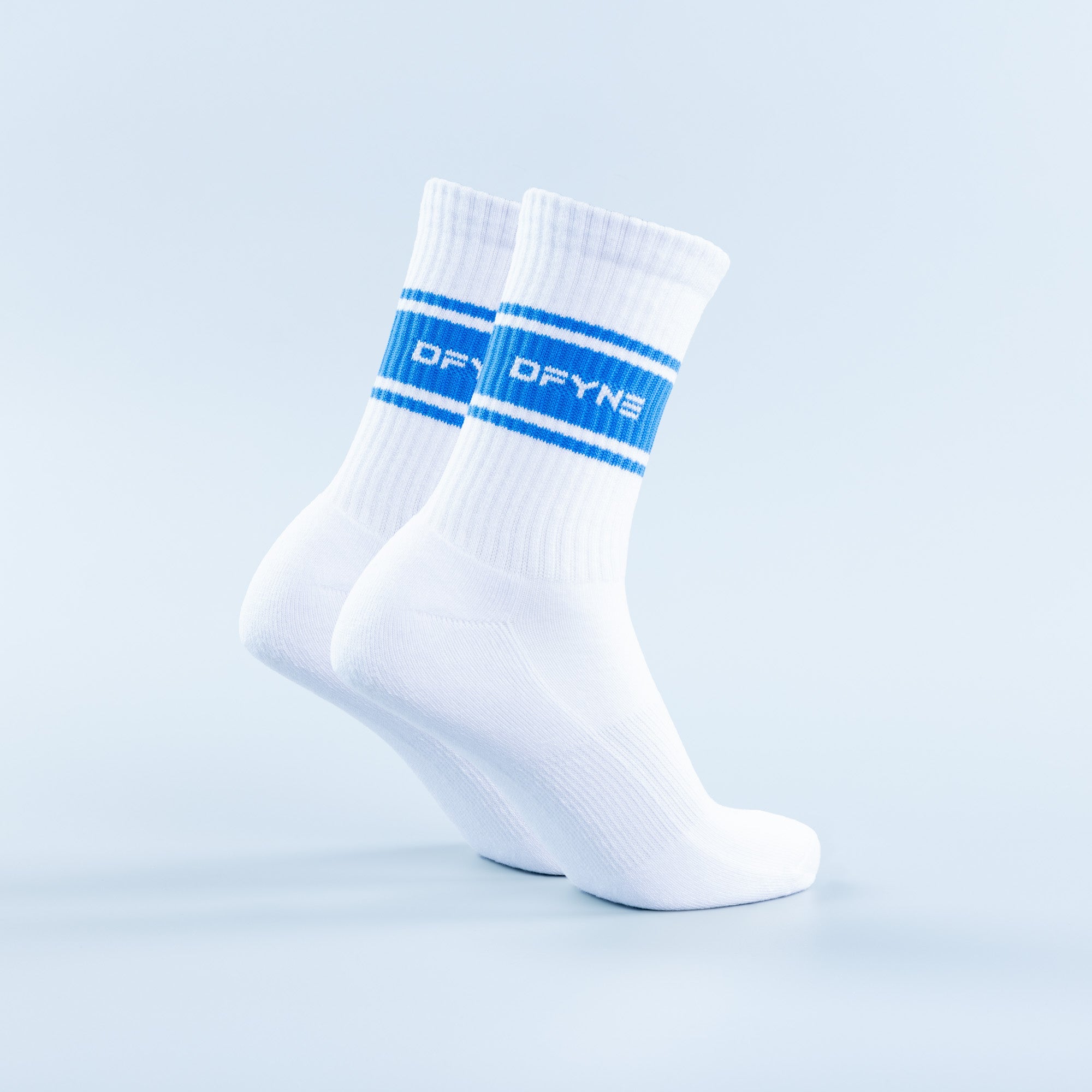 Sports Stripe Crew Socks - Image 2