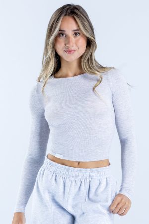 Revive Long Sleeve Ribbed Top