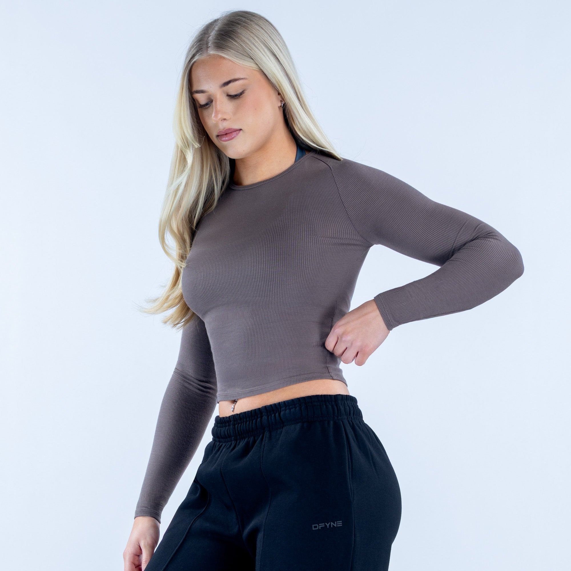 Revive Long Sleeve Ribbed Top - Image 4