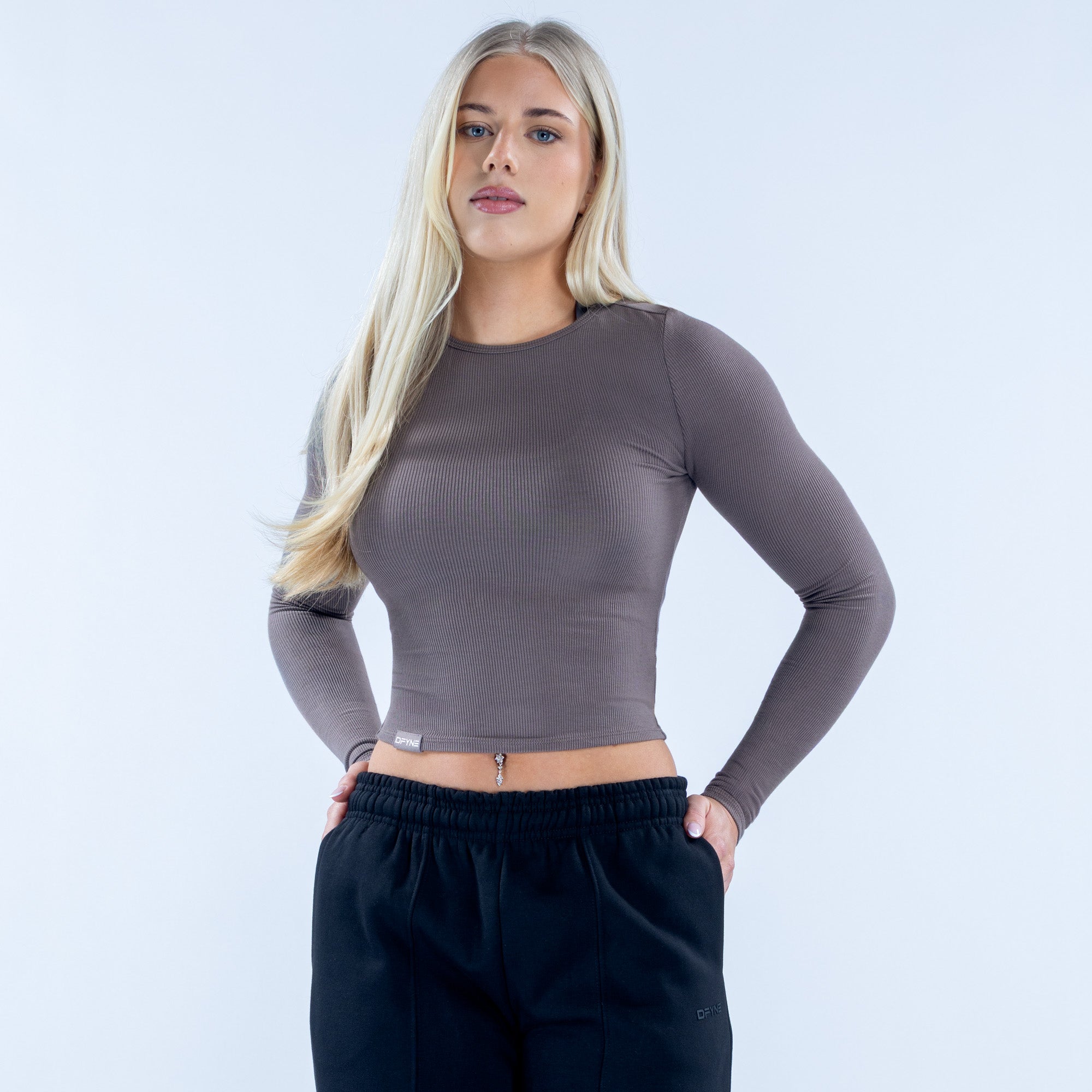 Revive Long Sleeve Ribbed Top - Image 3
