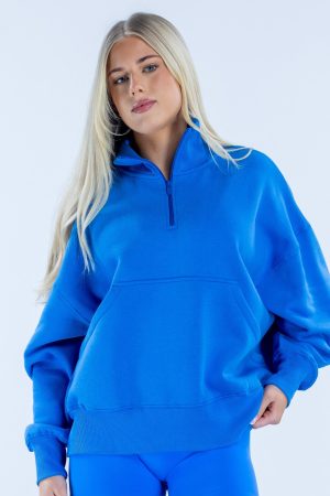 Signature Quarter Zip Sweatshirt