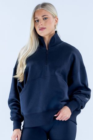 Signature Quarter Zip Sweatshirt