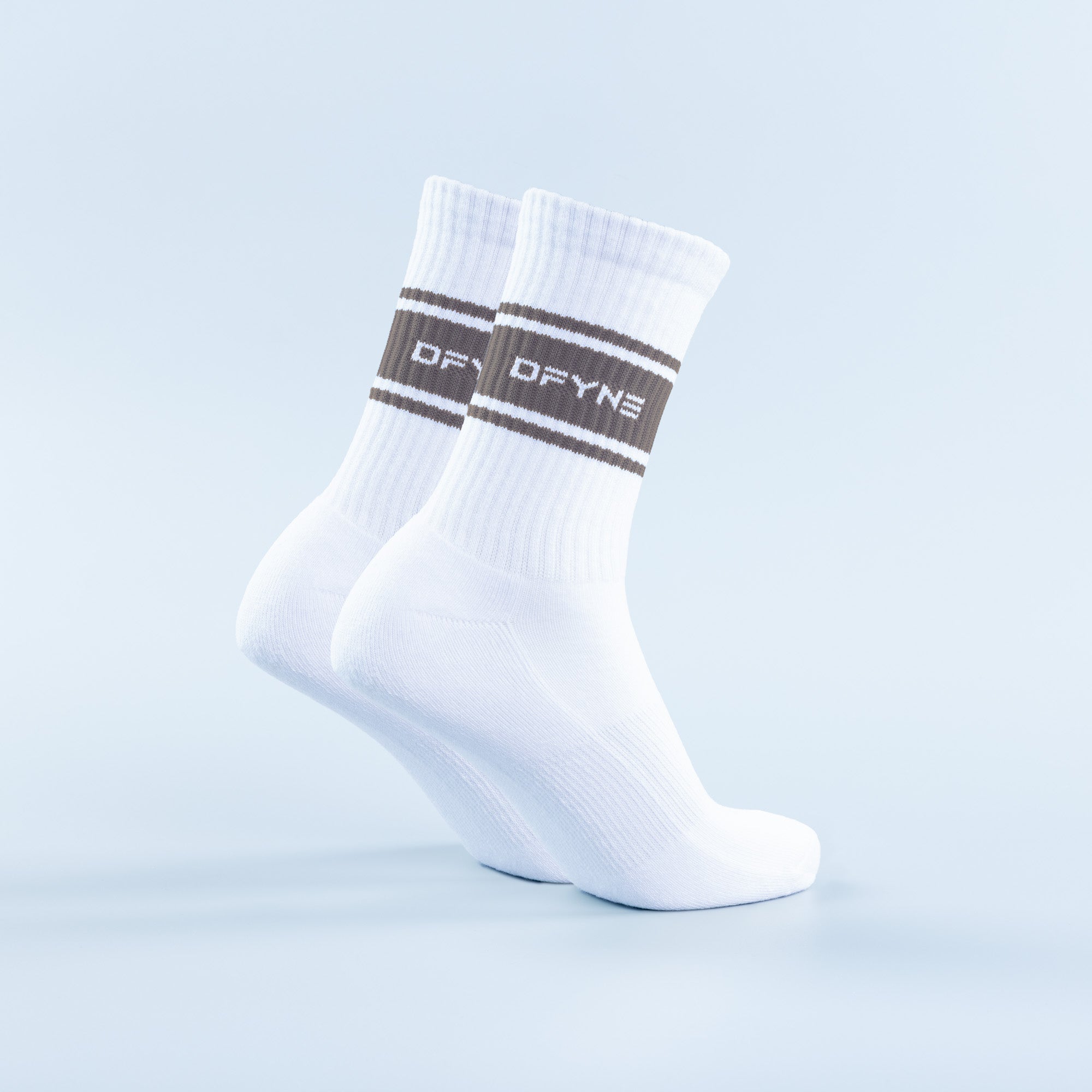 Sports Stripe Crew Socks - Image 2
