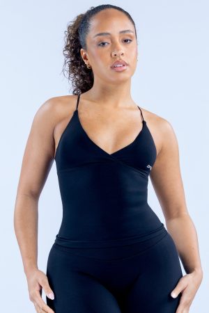Vision Twist Front Longline Top