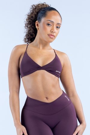 Vision Twist Front Sports Bra
